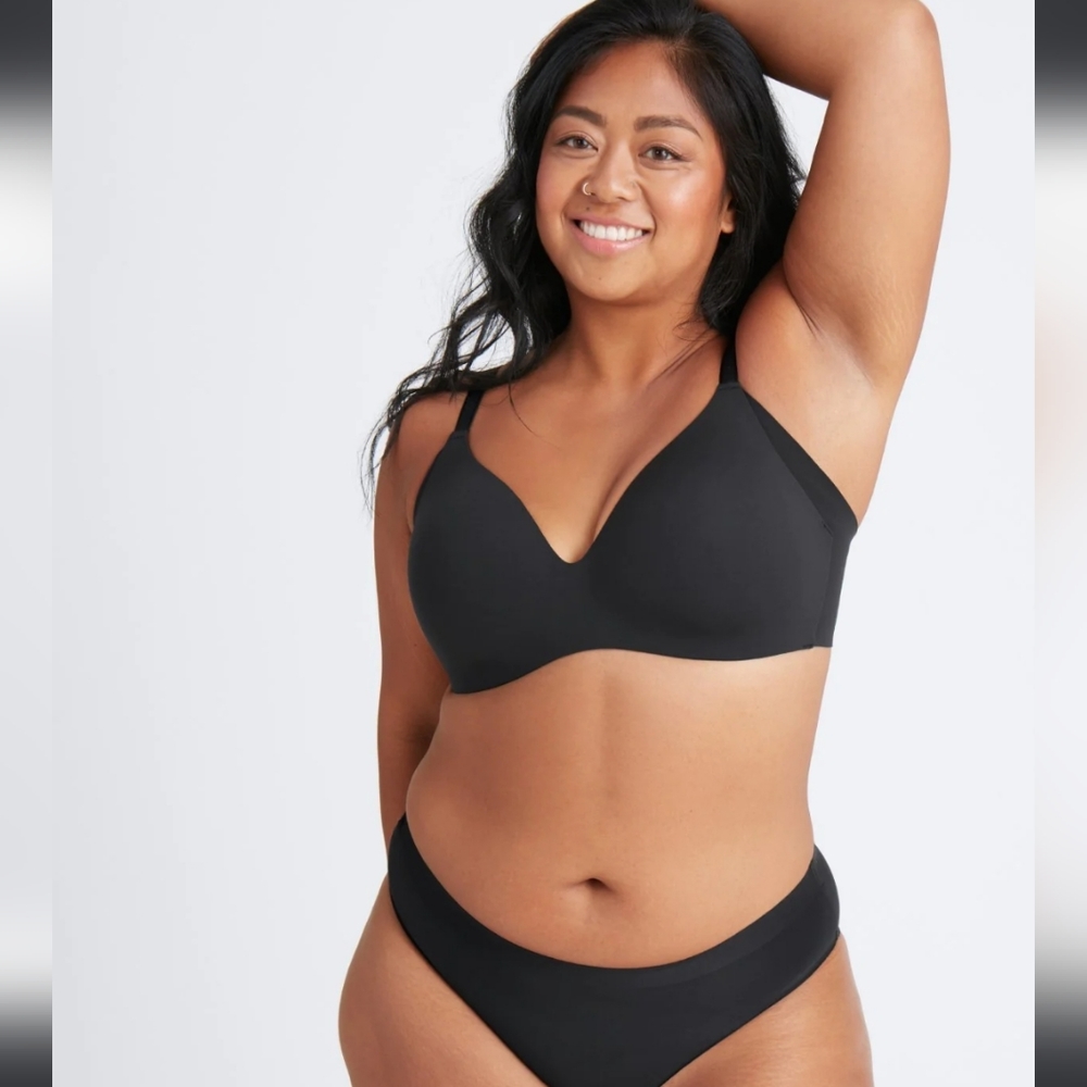 Knix Wing Woman Contour Bra Size 8++ Black